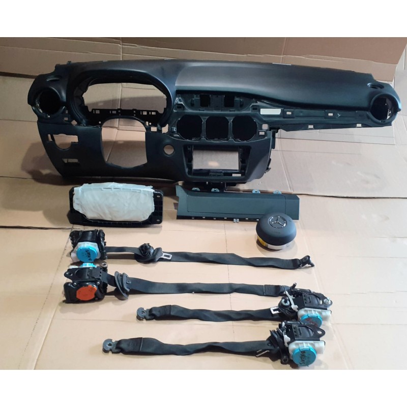 Conjunto, Kit, Juego, Set Airbags Mercedes CLA 2018 – Entrega 24 h Gratis | TodoAirbag