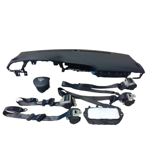 Kit Airbag Opel Corsa F | Salpicadero y 4 Cinturones Kit Airbag Opel Corsa F | Salpicadero y 4 Cinturones