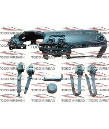Audi Q2 2016–2020. Conjunto, Juego, Set y Kit Completo de Airbags para Audi Q2 2016–2020.