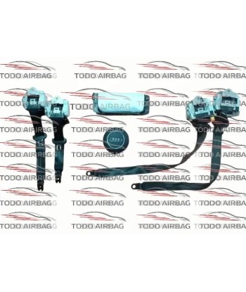 Audi Q2 2016–2020. Conjunto, Juego, Set y Kit Completo de Airbags para Audi Q2 2016–2020.