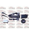Fiat 500 (2017–2019) Kit, Set, Juego y Conjunto Completo de Airbags para Fiat 500 (2017–2019)