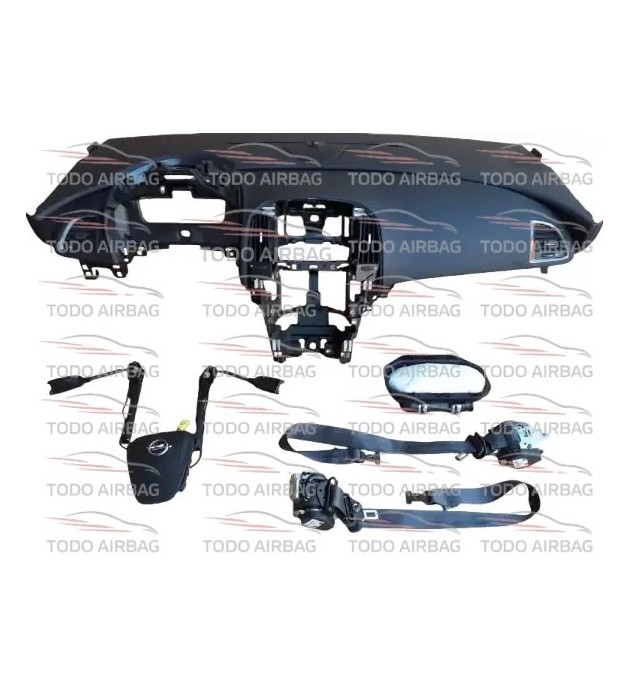 Opel Astra K (2019–2021) Conjunto, Juego, Set, Kit de Airbags Opel Astra K (2019–2021)