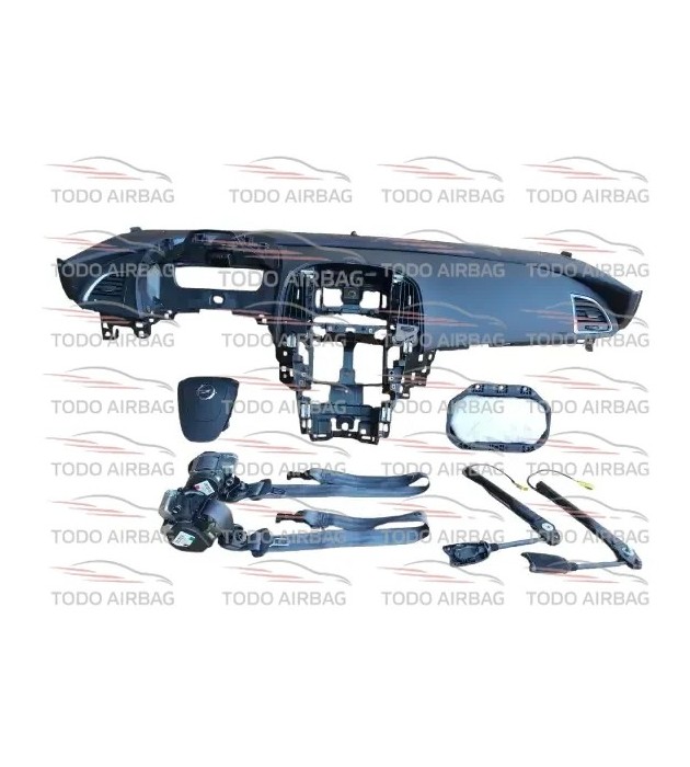 Opel Astra 4 (J, 2010–2015) Juego, Set, Conjunto, Kit de Airbags Opel Astra 4 (J, 2010–2015)