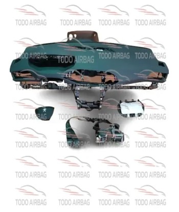 Peugeot 308 (2016–2018) Conjunto, Set, Kit, Juego de Airbags Peugeot 308 (2016–2018)