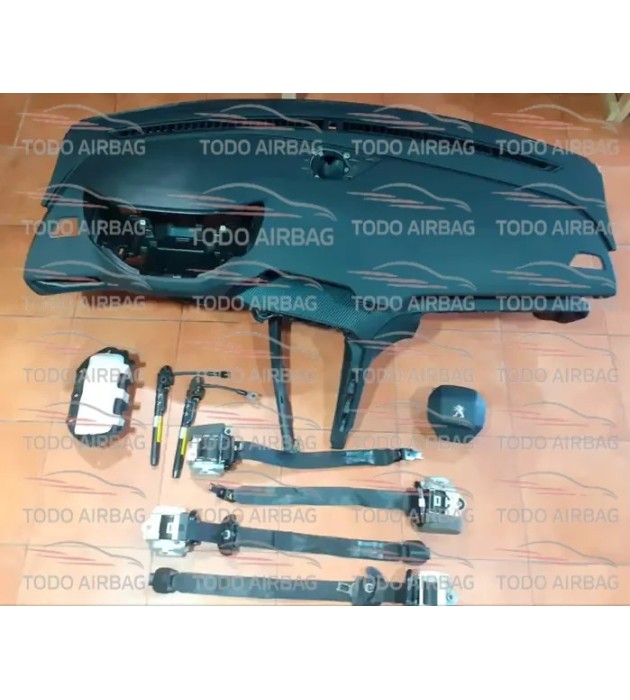 Kit, Set, Juego, Conjunto Airbags Peugeot 3008 (2019–2023) – Entrega 24 h Gratis | TodoAirbag