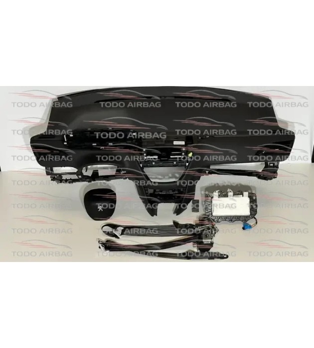 Peugeot 208 / 2008 (2016–2019) Kit, Juego, Conjunto, Set de Airbags Peugeot 208 / 2008 (2016–2019)